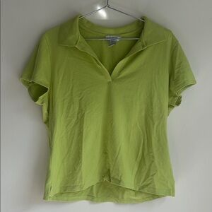 Women's Lime Short Sleeve Top